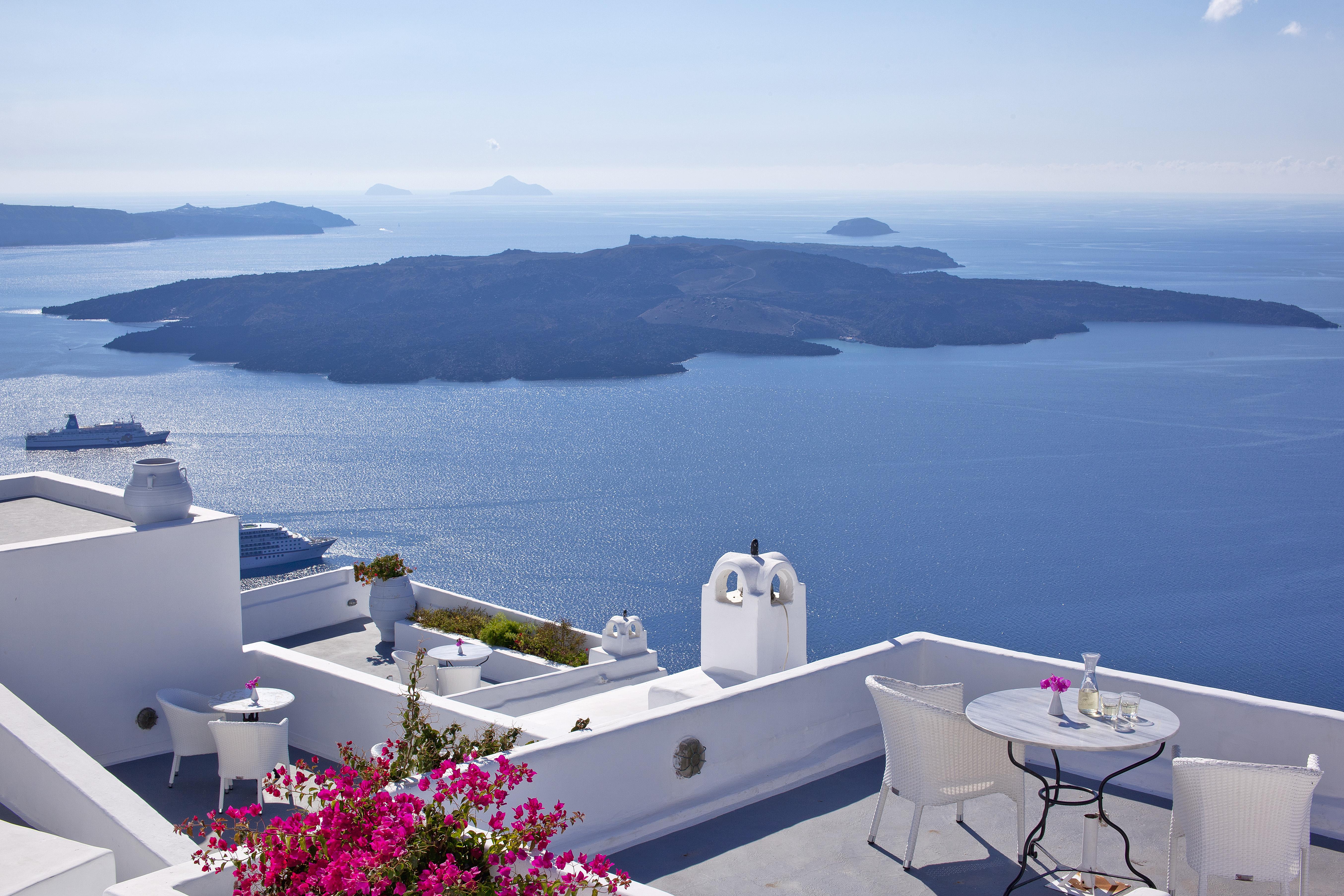 Cliff Side Suites Fira  Exteriör bild