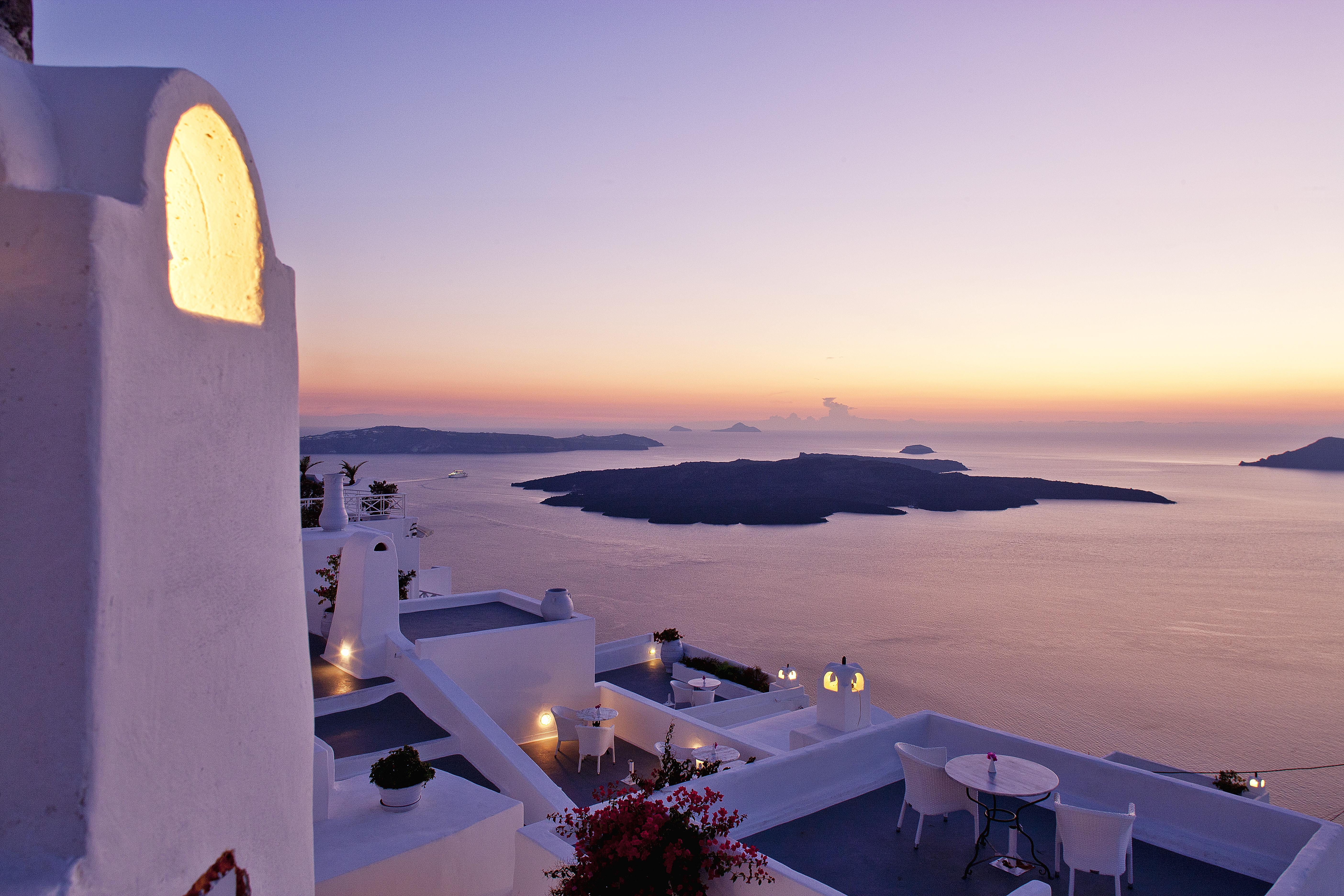 Cliff Side Suites Fira  Exteriör bild